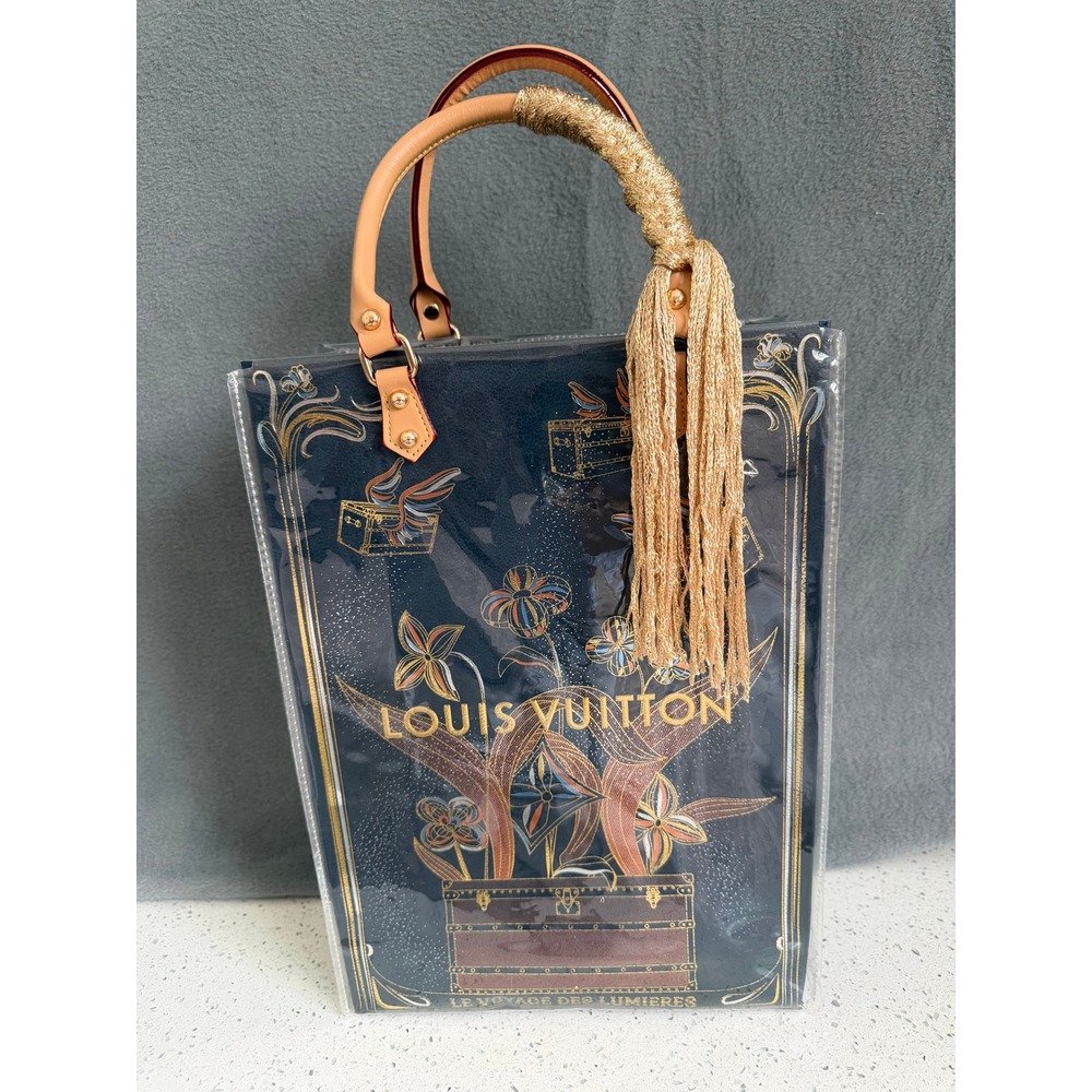 Authentic Louis Vuitton Limited Edition Retail Shopping Bag in PVC